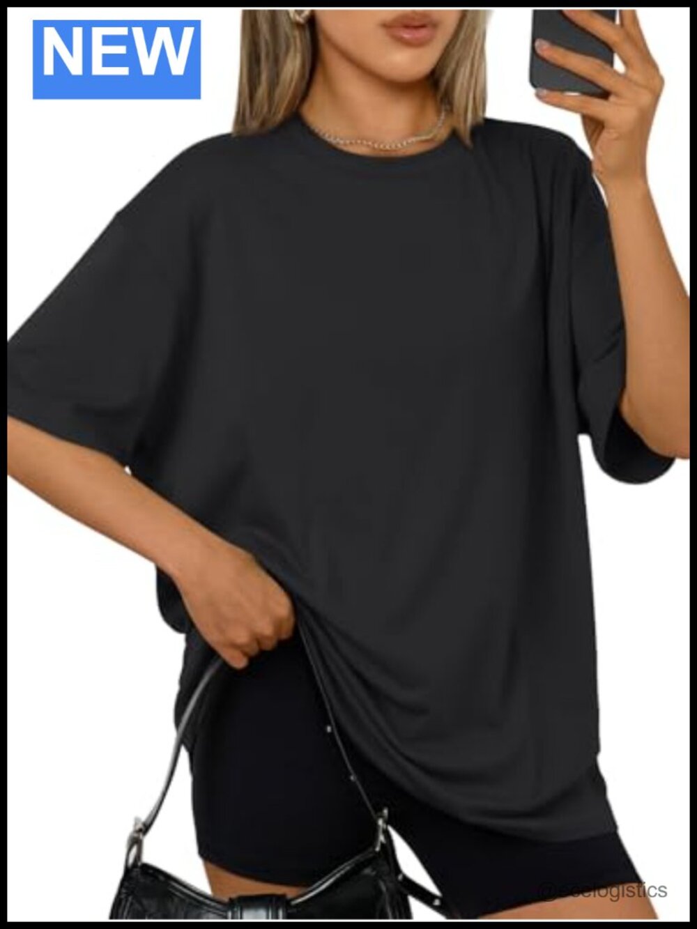 Oversized T-Shirt Short Sleeve Workout Top Casual Summer Gym Tees Plus Size